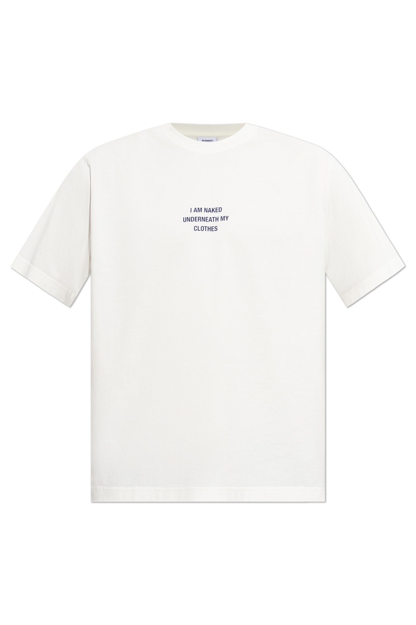 VETEMENTS T-shirt with print | Men's | Vitkac